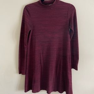 Red Long sleeved dress